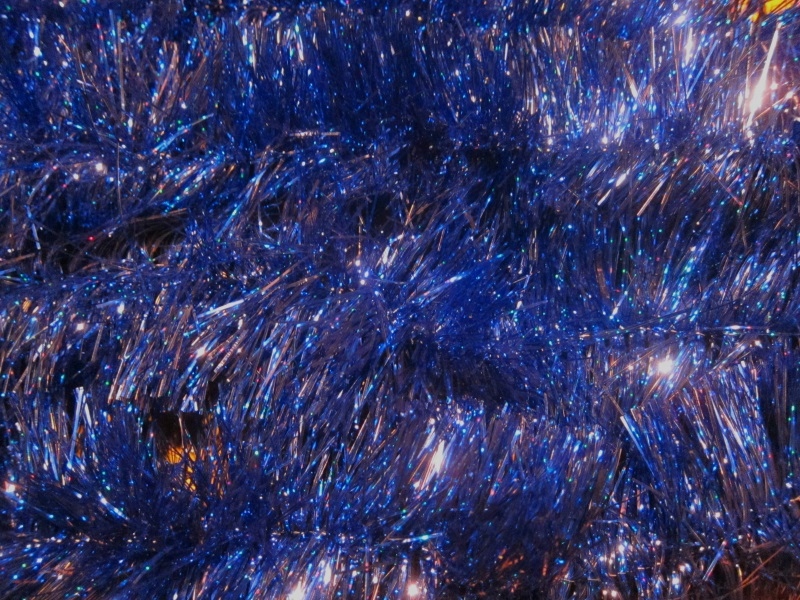 

Łańcuch choinkowy śr.7cm Niebieski na metry