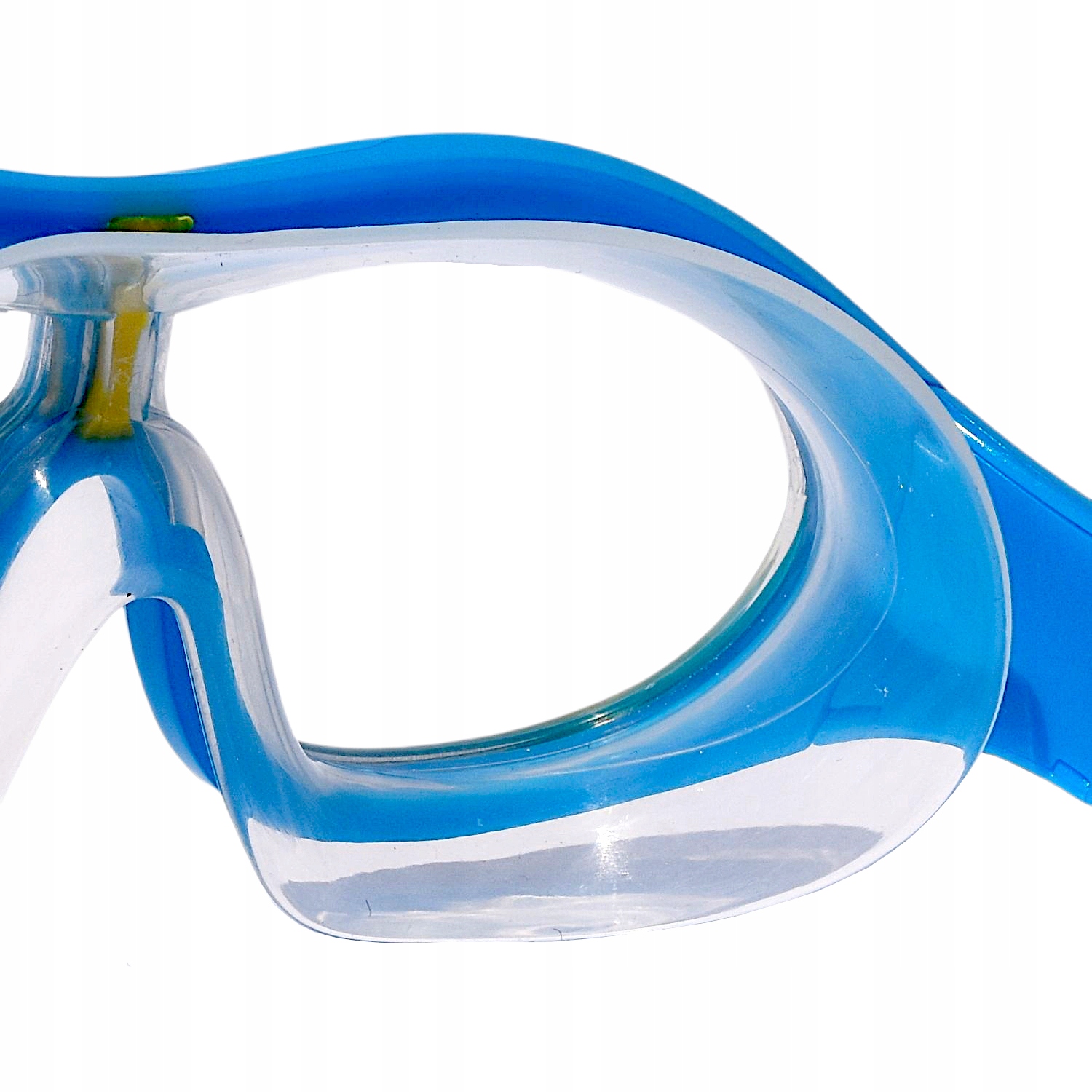 Okulary - Maska dla dzieci Panoramiczna niebieska Model Swimdow V2 S