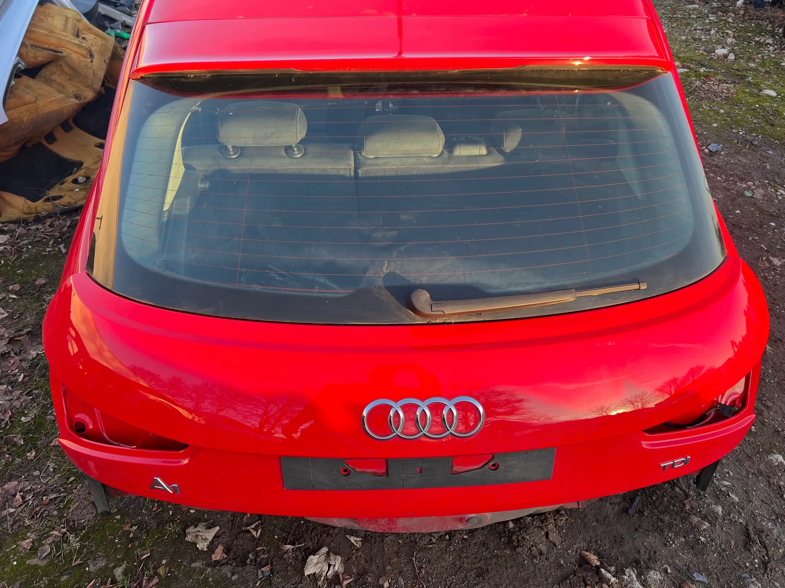 Audi A1 8Xd КРИШКА ЗАД. ЗАДНЯ КРИШКА БАГАЖНИКА Lz3m