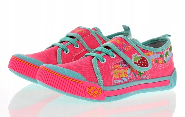 

Tenisówki Buty Sportowe Na Rzep Różowe 3810 r. 35