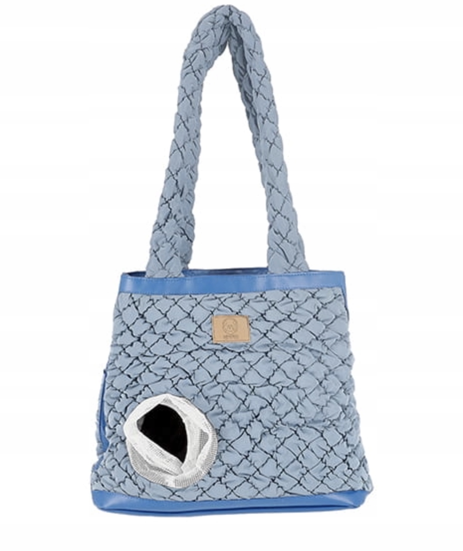 Levně Misoko Přepravka pro psy a kočky, 40x18x38 cm, modrá Taška