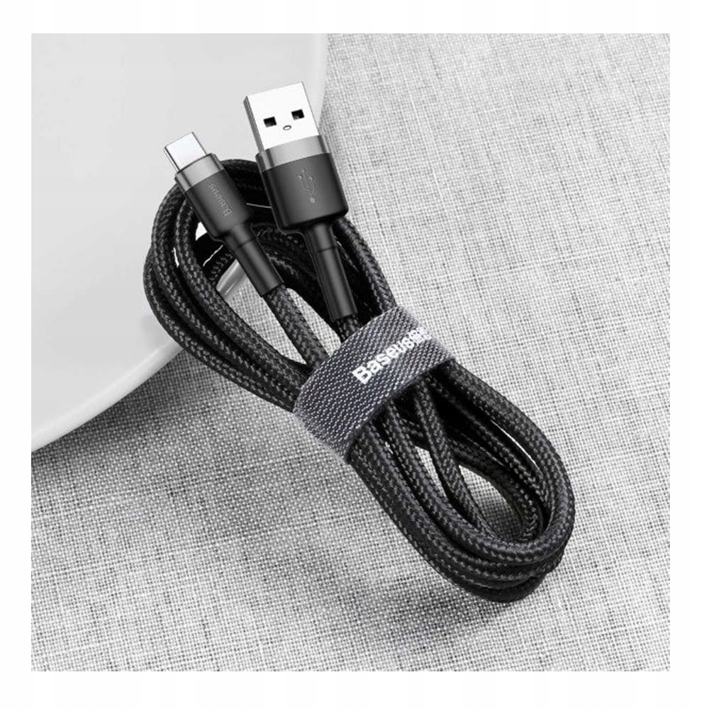 Baseus Wzmocniony kabel USB USB-C Type-C QC 2A 3m Marka Baseus