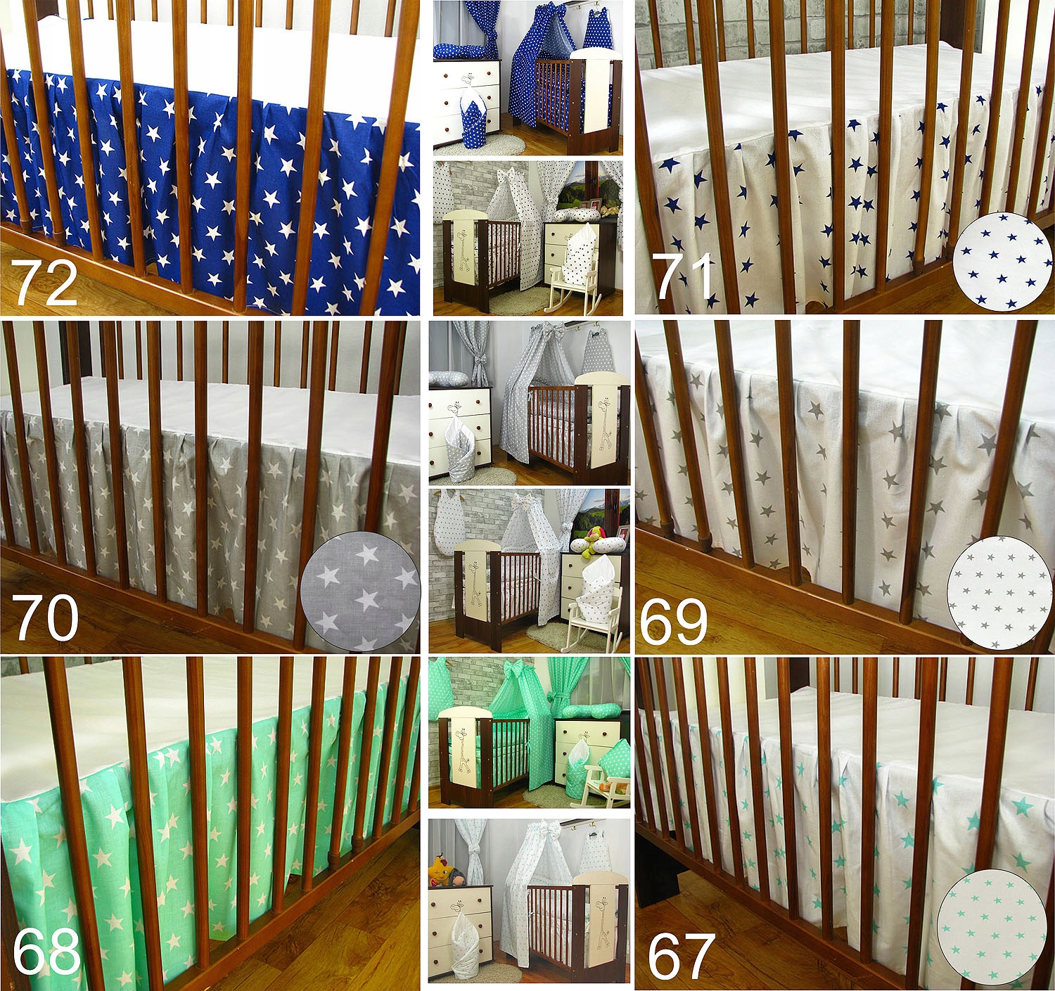 Prześcieradło z falbanką , Falbanka maskująca GRG Płeć chłopcy dziewczynki