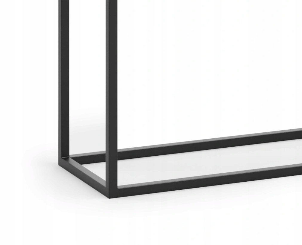 Konsola do przedpokoju industrialna konsolka metal Szerokość mebla 80 cm