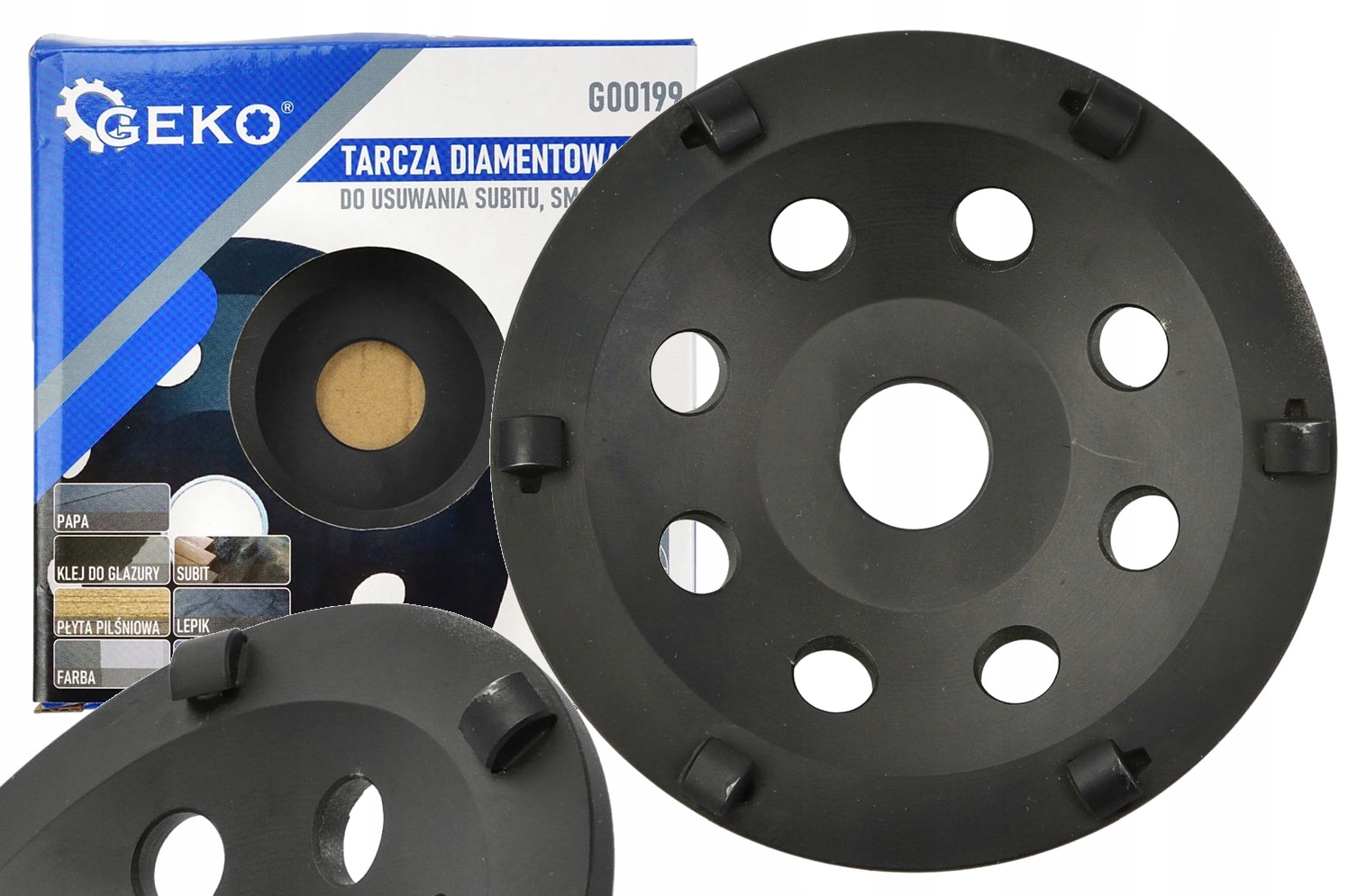 Diamantový Kotouč Pcd Na Odstraňování Subitu, Dehtu A Papíru 125 x 22.23 mm G00199