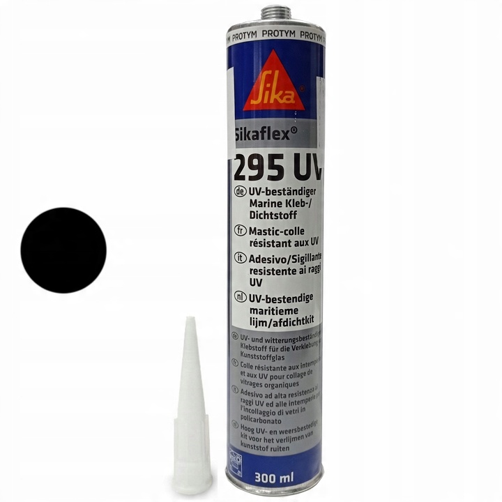 

Sikaflex 295 Uv 300ml czarny klej do szyb, szkła