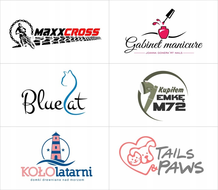 PROJEKT LOGO/ LOGOTYP / LOGO FIRMY / LOGO WEKTOROWE / PROJEKTOWANIE Stan opakowania brak opakowania