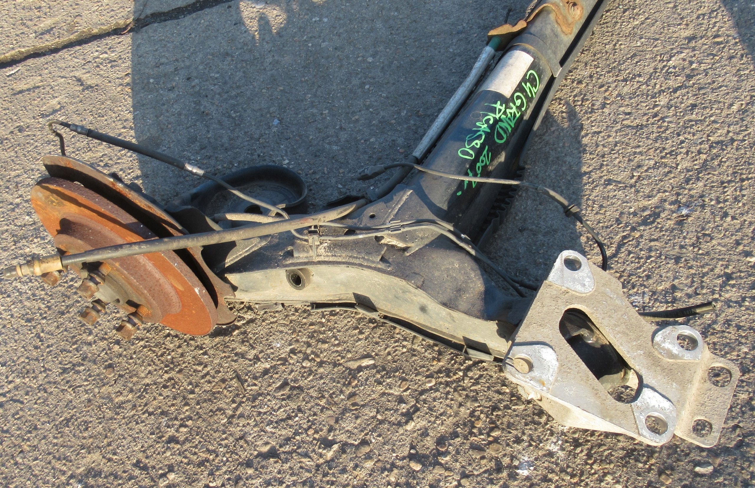 CITROEN C4 GRAND PICASSO sider axis springing rear part
