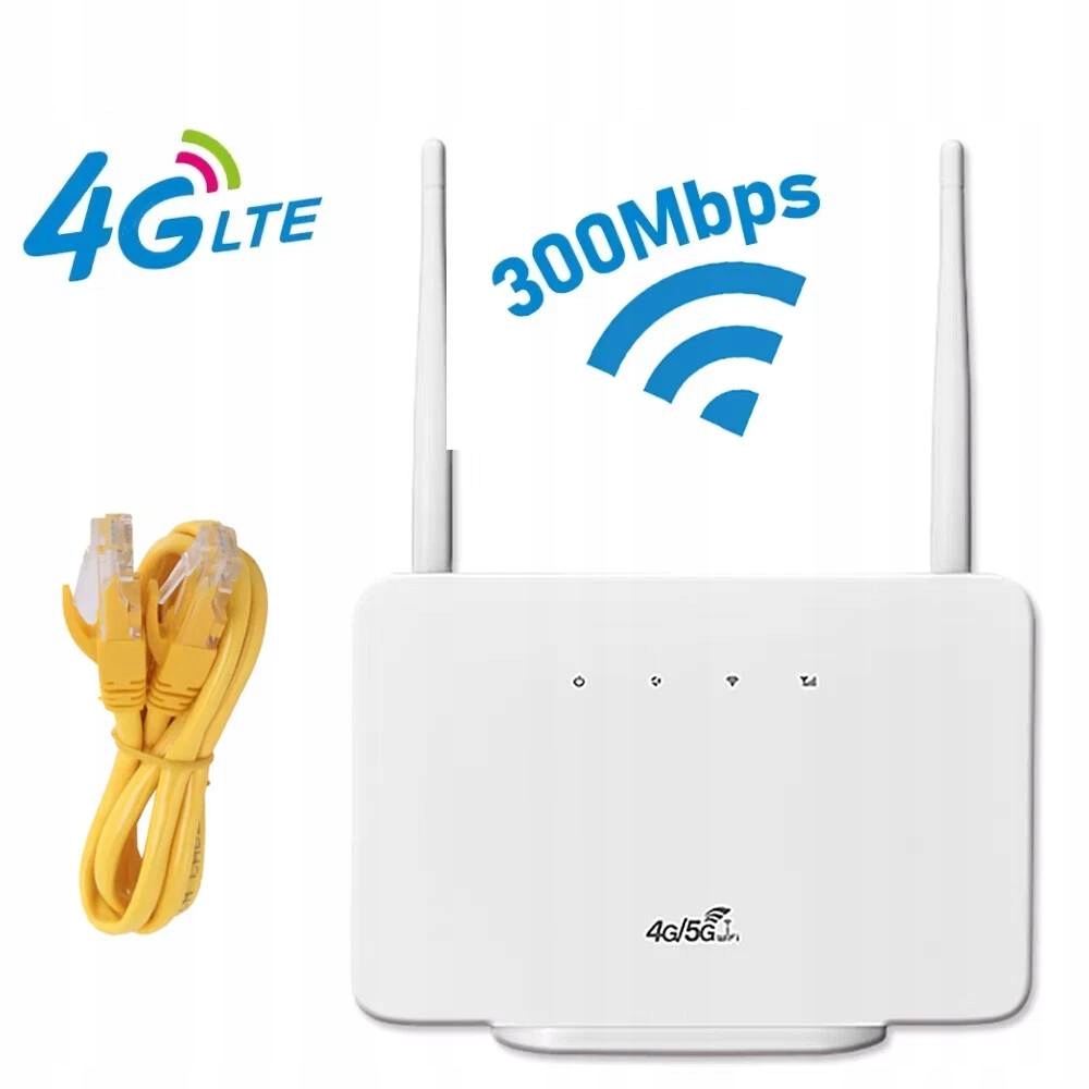 4G Lte Router S Kartou Až 300 Mb/s Agregací 3 Pásem Pro Domácí Použití