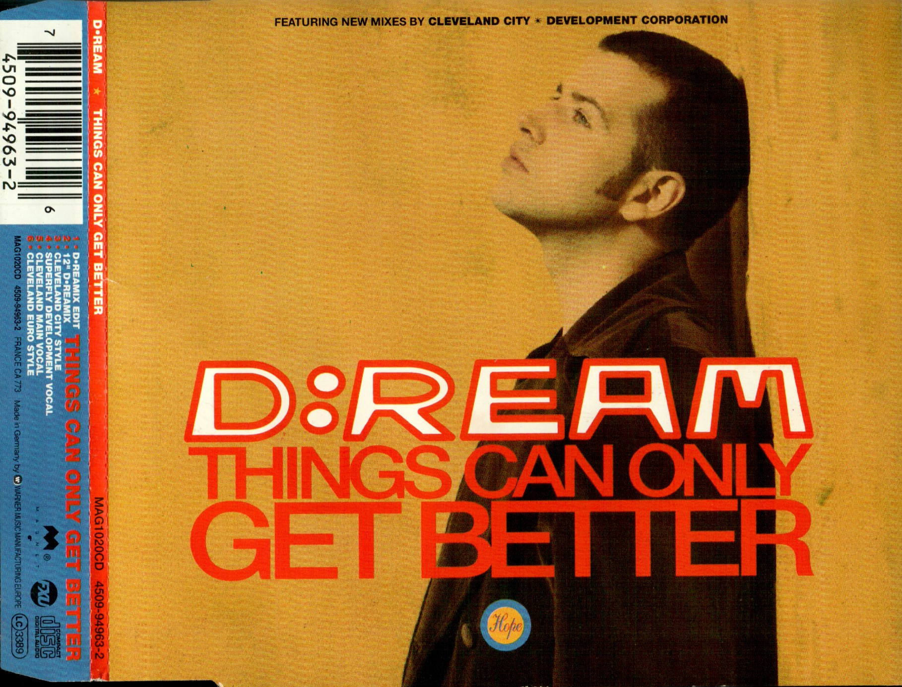 Things can only get better d:ream. Джон ховард джонс альбомы. One to one ховард джонс. D_ream - things can only get better (1993). Only getting better.