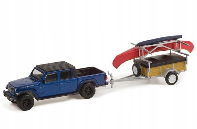 Greenlight 2021 Jeep Gladiator Texas s kanoí 1:64