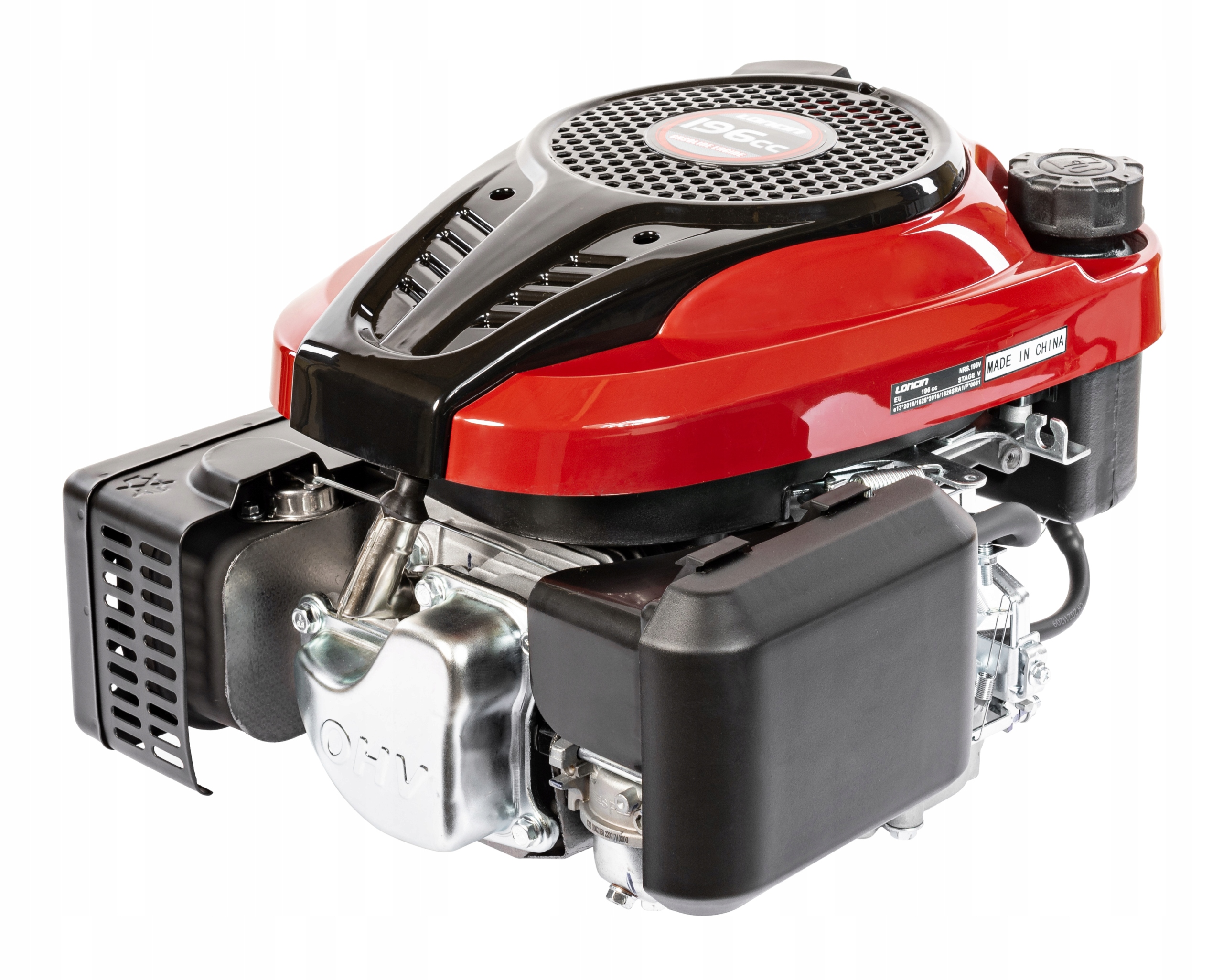 Motor pre kosačku Loncin 196 cm3 22,2x80 mm s elektrickým štartérom