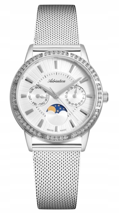 Nowy, Zegarek Adriatica A3601.5113QFZ Classic Sapphire