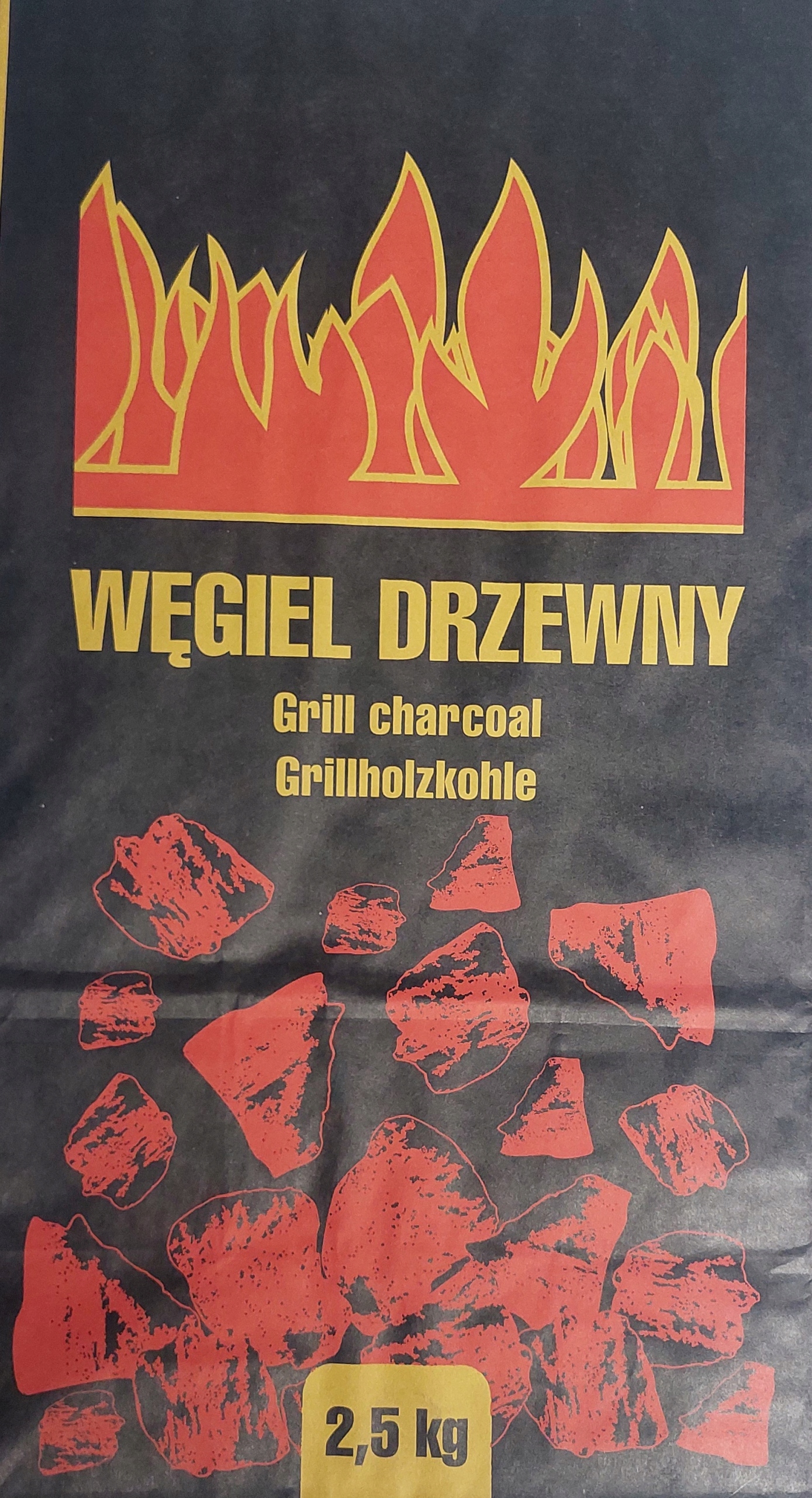 Węgiel drzewny 2,5 kg grill bieszczadzki super jakość