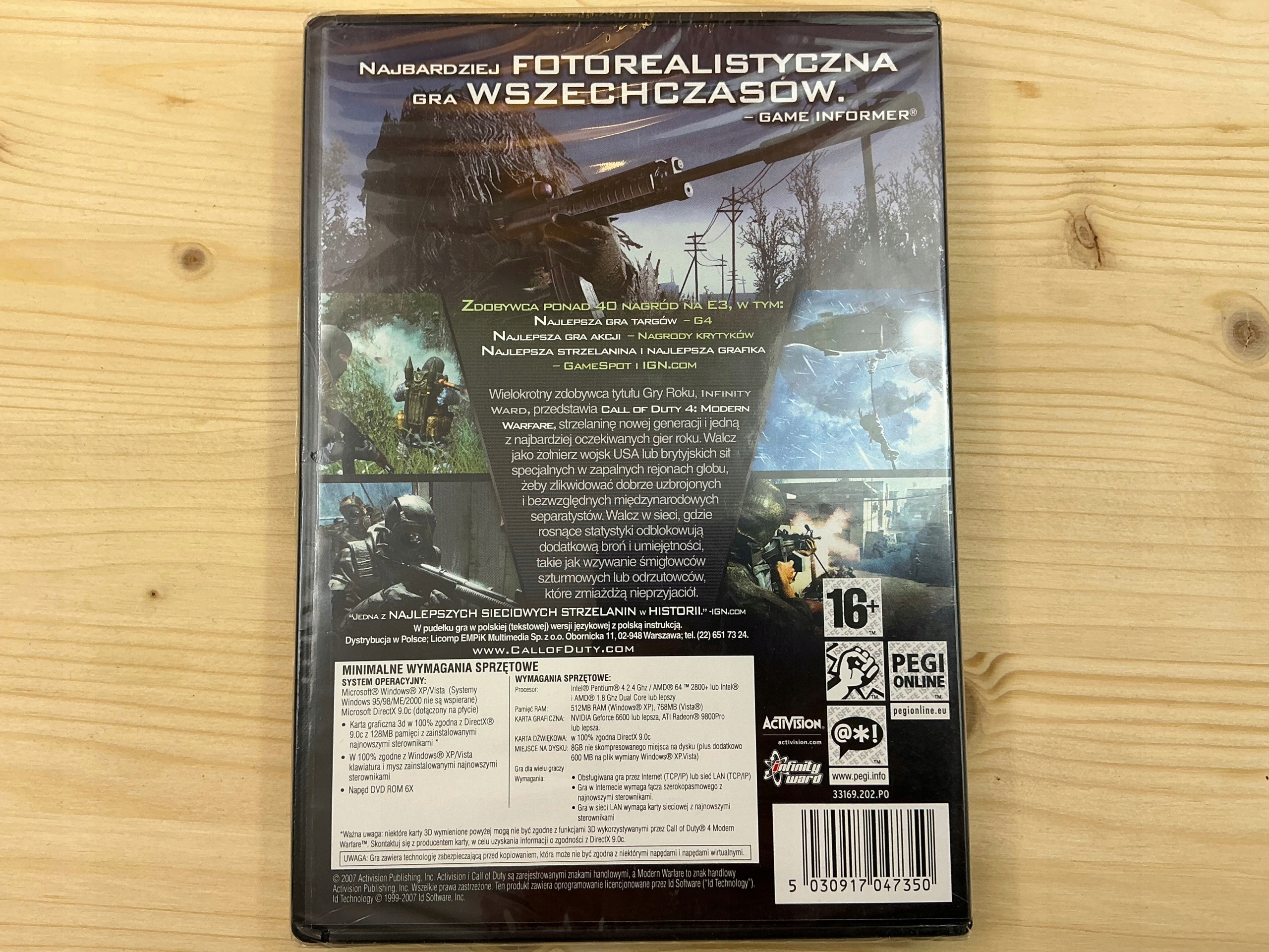 【中古】 Call of Duty 4: Modern Warfare Call of Duty 4 Modern Warfare PS3 używana ENG - GAMEON