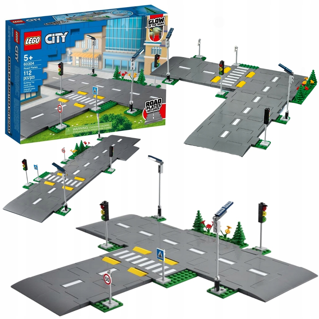 Lego City 60304 Silniční desky Ulice Signalizace Značky