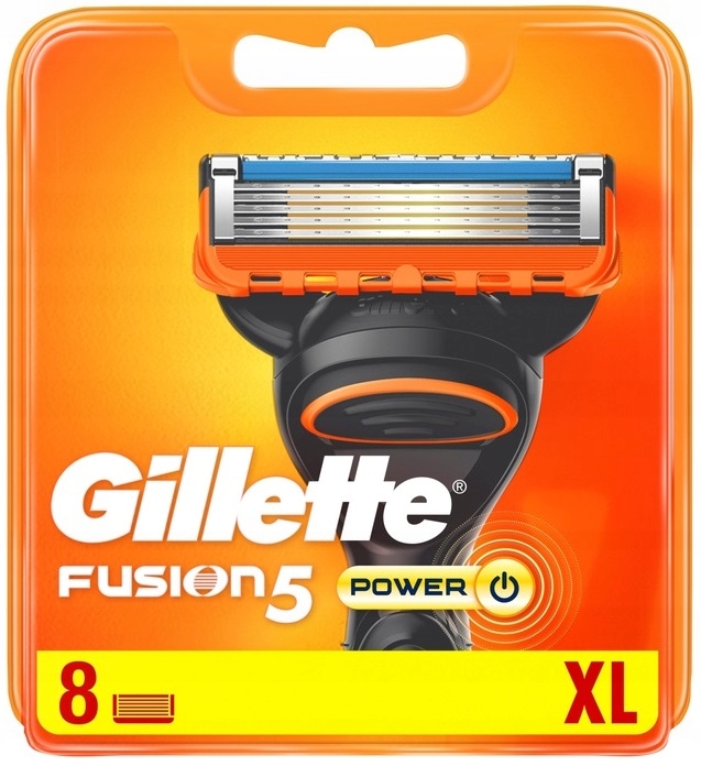 

Gillette Fusion 5 Power Wkłady Ostrza 8 Sztuk