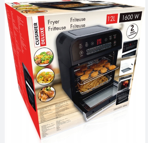 Piekarnik wolnostojący Cuisinier Deluxe 1600W 12L