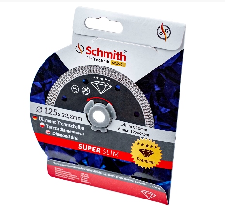 

Tarcza Diamentowa Premium Slim 125 Gres Ceramika
