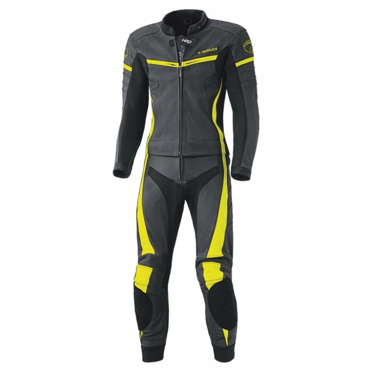 Held Spire 2-dielna športová kombinéza čierna/fluo-žltá vel.48