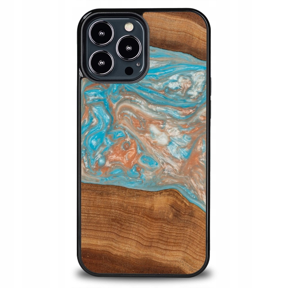 Pouzdro Bewood Unikátní pro iPhone 13 Pro Max Planety Saturn