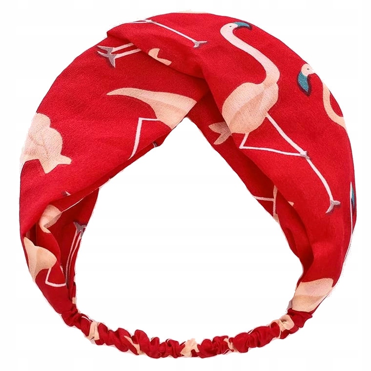 

Opaska Do Włosów Na Gumce Turban Węzeł