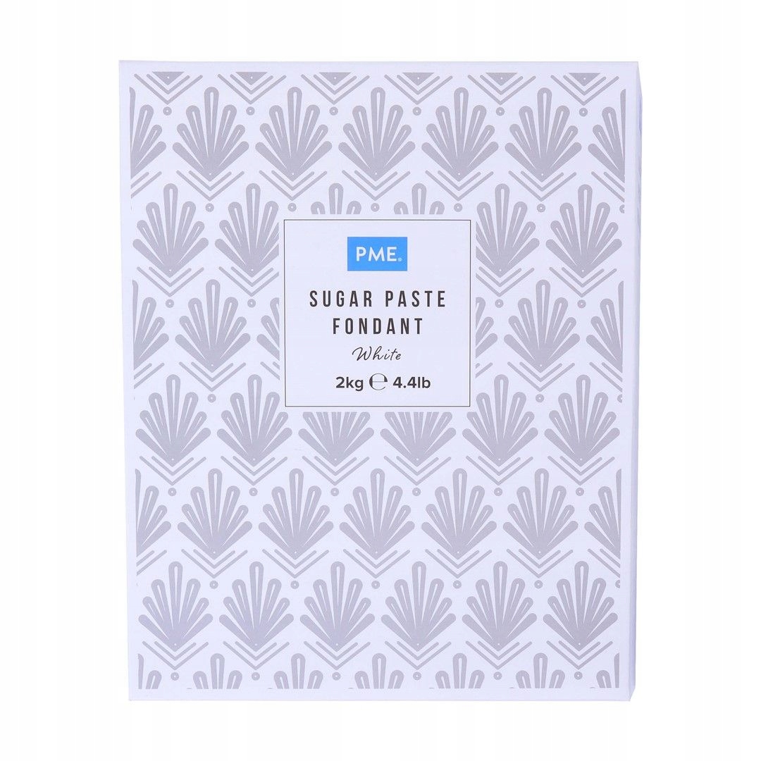 Levně Bílá Cukrová hmota 2 kg Pme na zdobení dortů