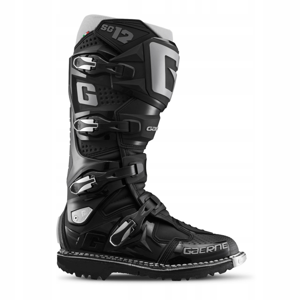 Gaerne Topánky Cross/enduro Model SG-12 Enduro Black Čierna Farba Veľkosť 44