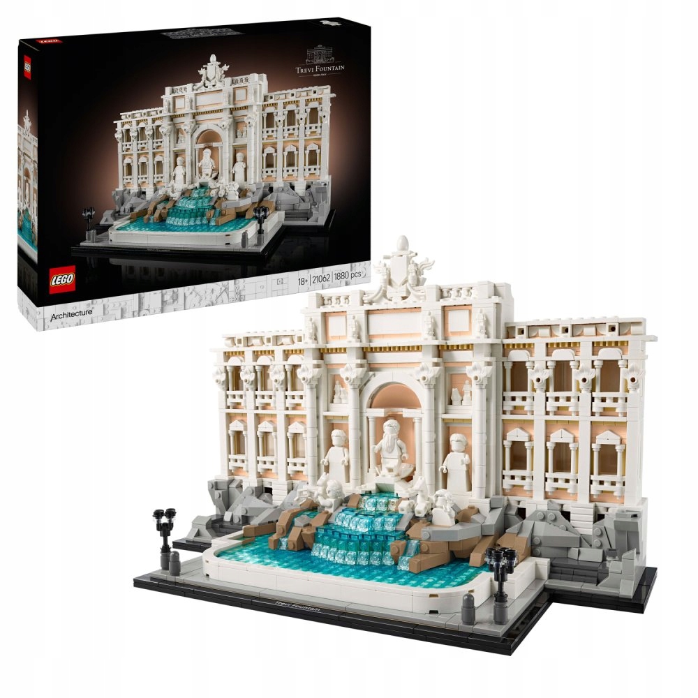 Lego Architecture 21062 Fontána DI Trevi Řím 18+ 1880 Dílků