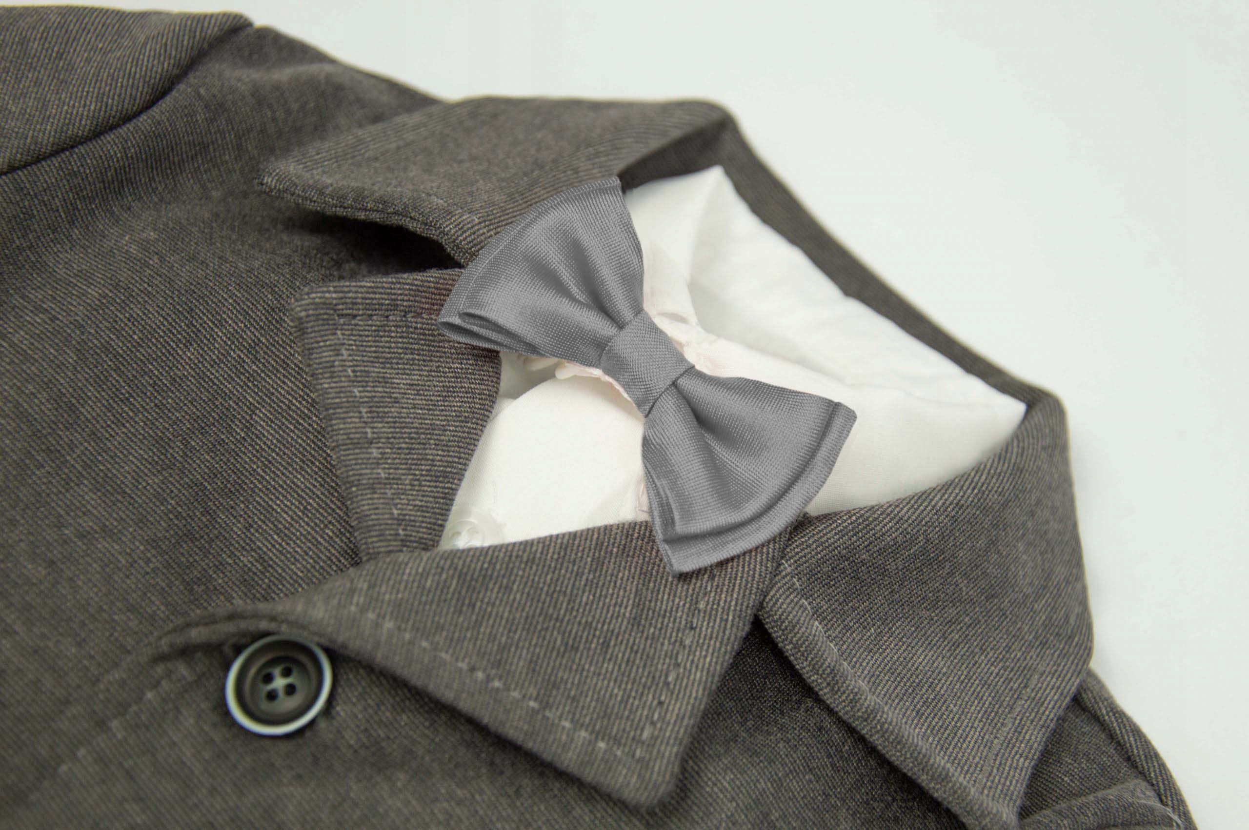 GARNITUR Z KOSZULOBODY marynarka spodnie mucha 62 Rozmiar 62