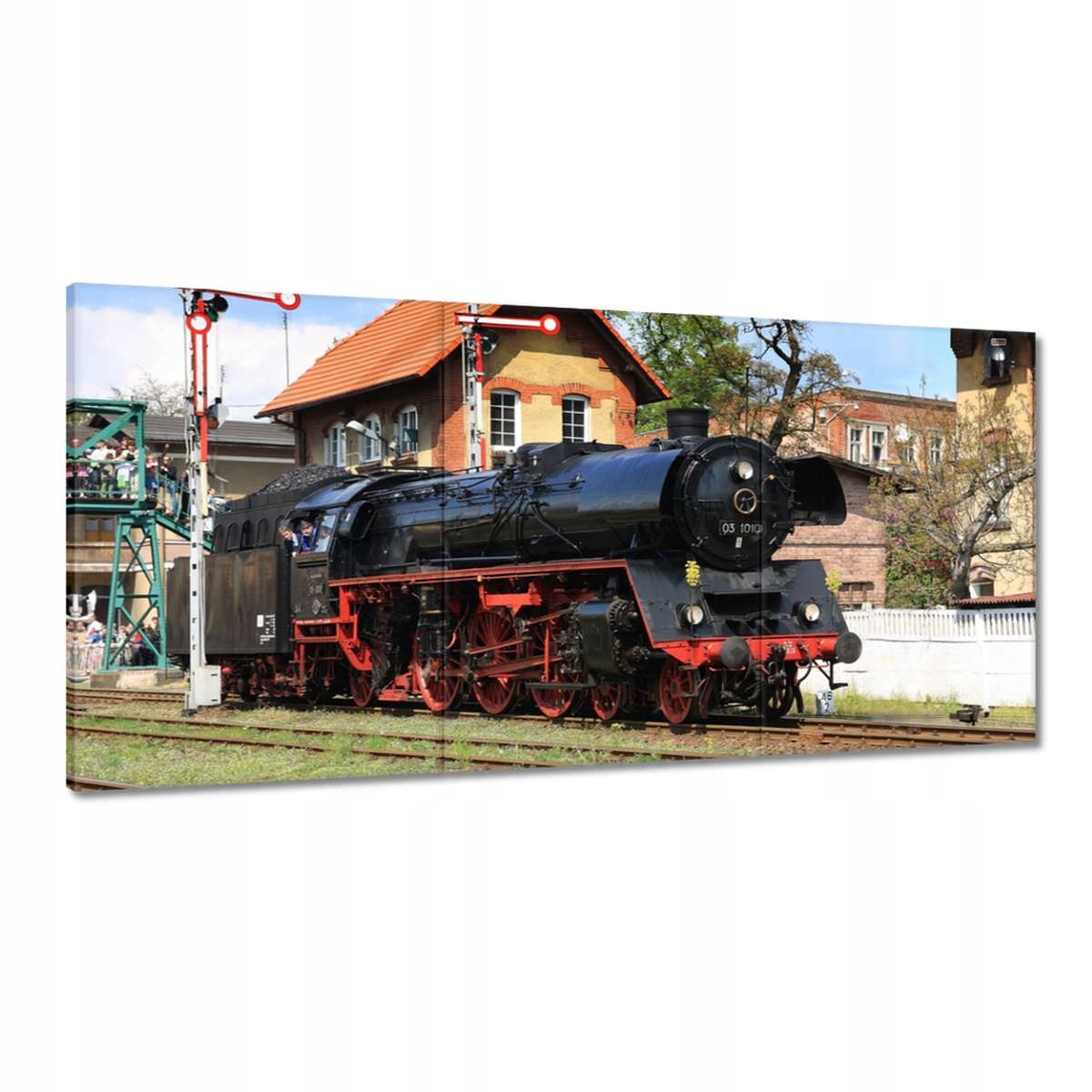 Obrazy 180x90 Parada parných lokomotív Wolsztyn