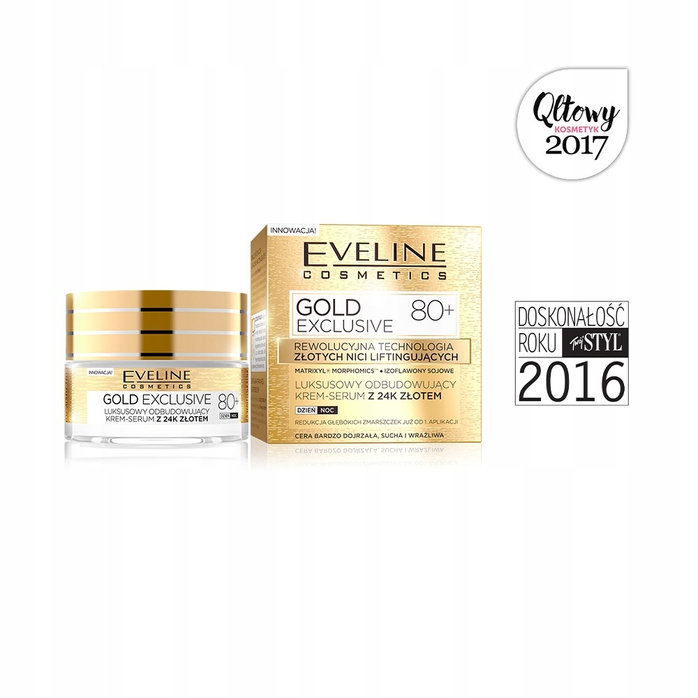 

Eveline Cosmetics Gold Lift Expert krem 80+