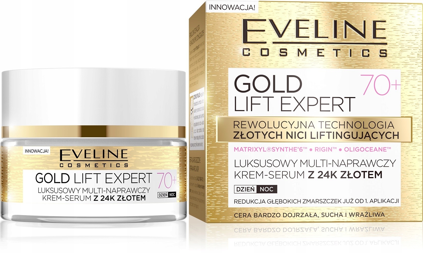 

Eveline Gold Lift Expert 70+ Krem-serum multi-napr