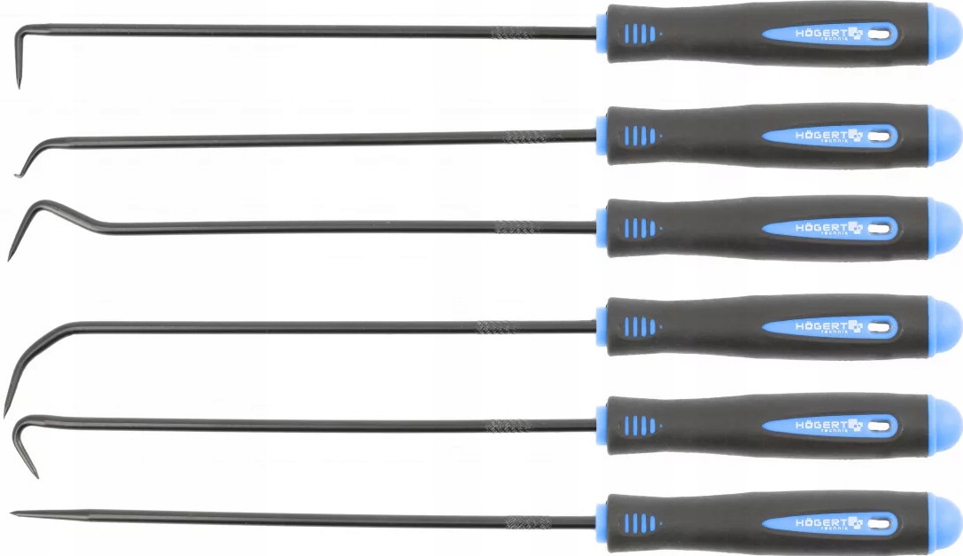 ZESTAW DŁUGICH HACZYKÓW 6 SZT. HOGERT HT8G398 Kod producenta HT8G398