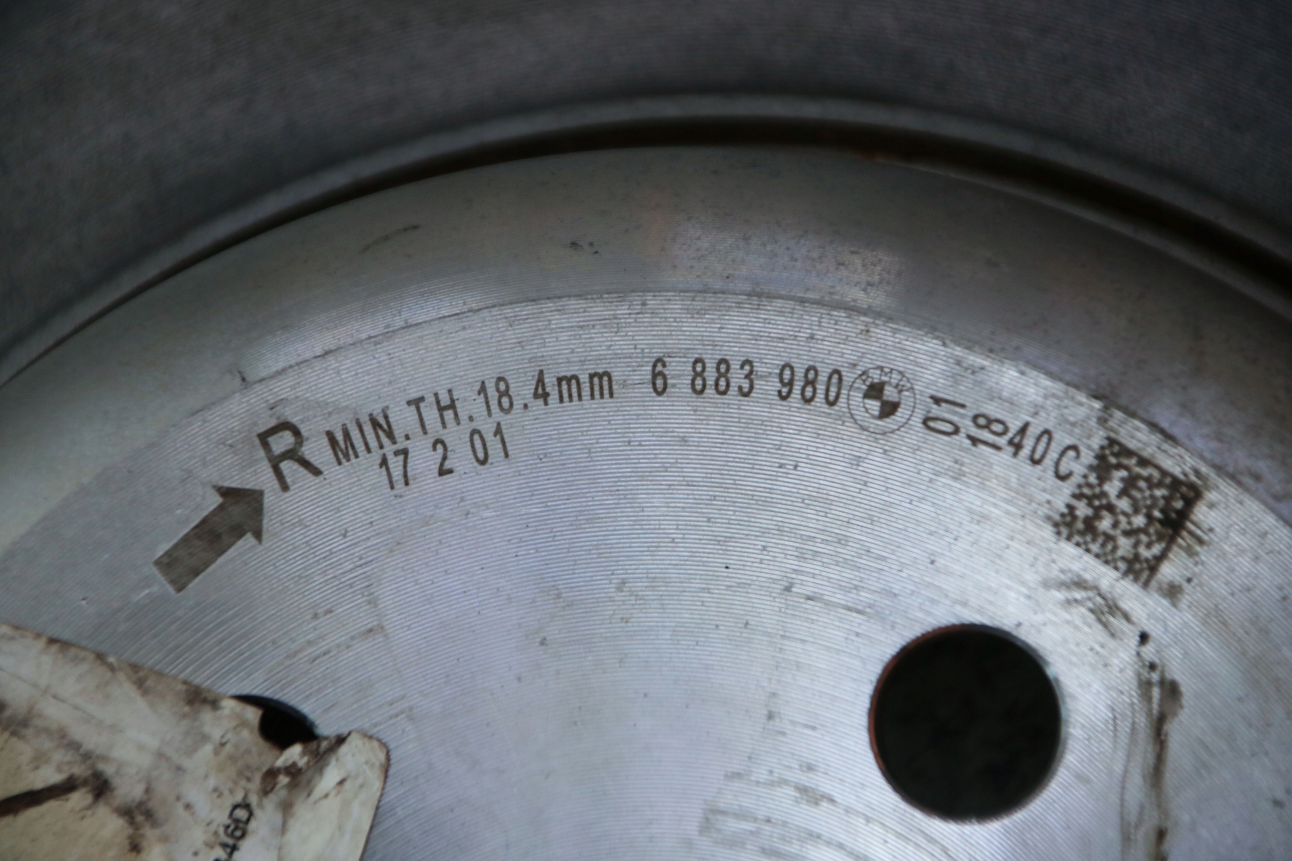 BMW G20 330i discs plates rear part 330x20 6 km !!!