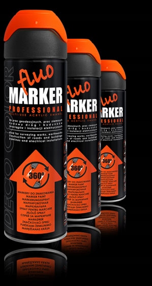 DECO COLOR FLUOMARKER POMARAŃ.500ML Kod producenta 5906739726028