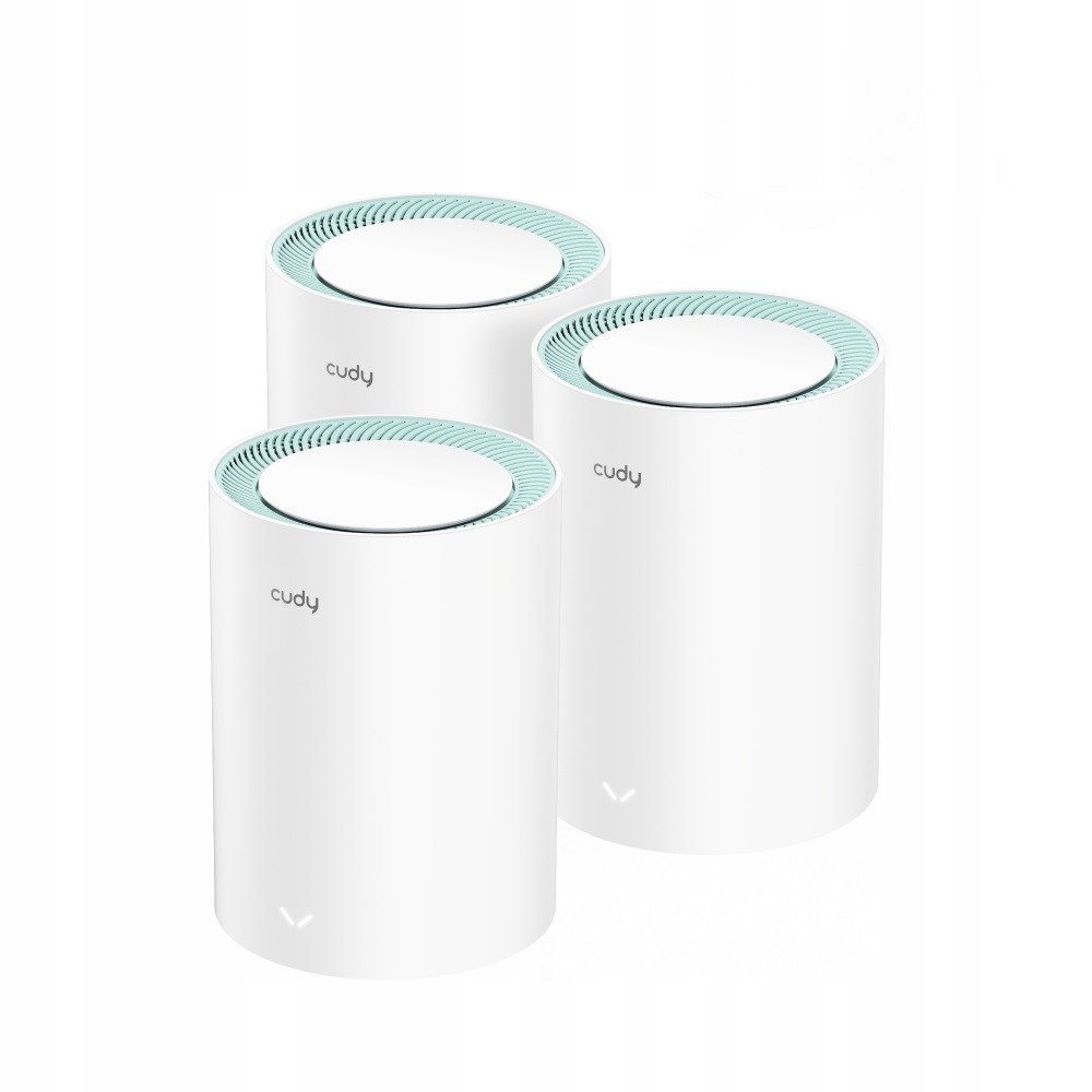 Cudy M1300(3-Pack) Mesh, WiFi 5, 2,4 GHz/5 GHz,