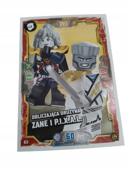 Karta Lego Ninjago Seria 7 Numer 063