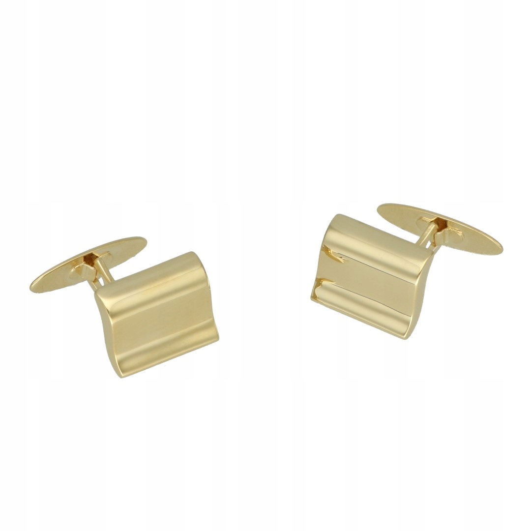 Manžetové knoflíčky stříbro, pozlacené