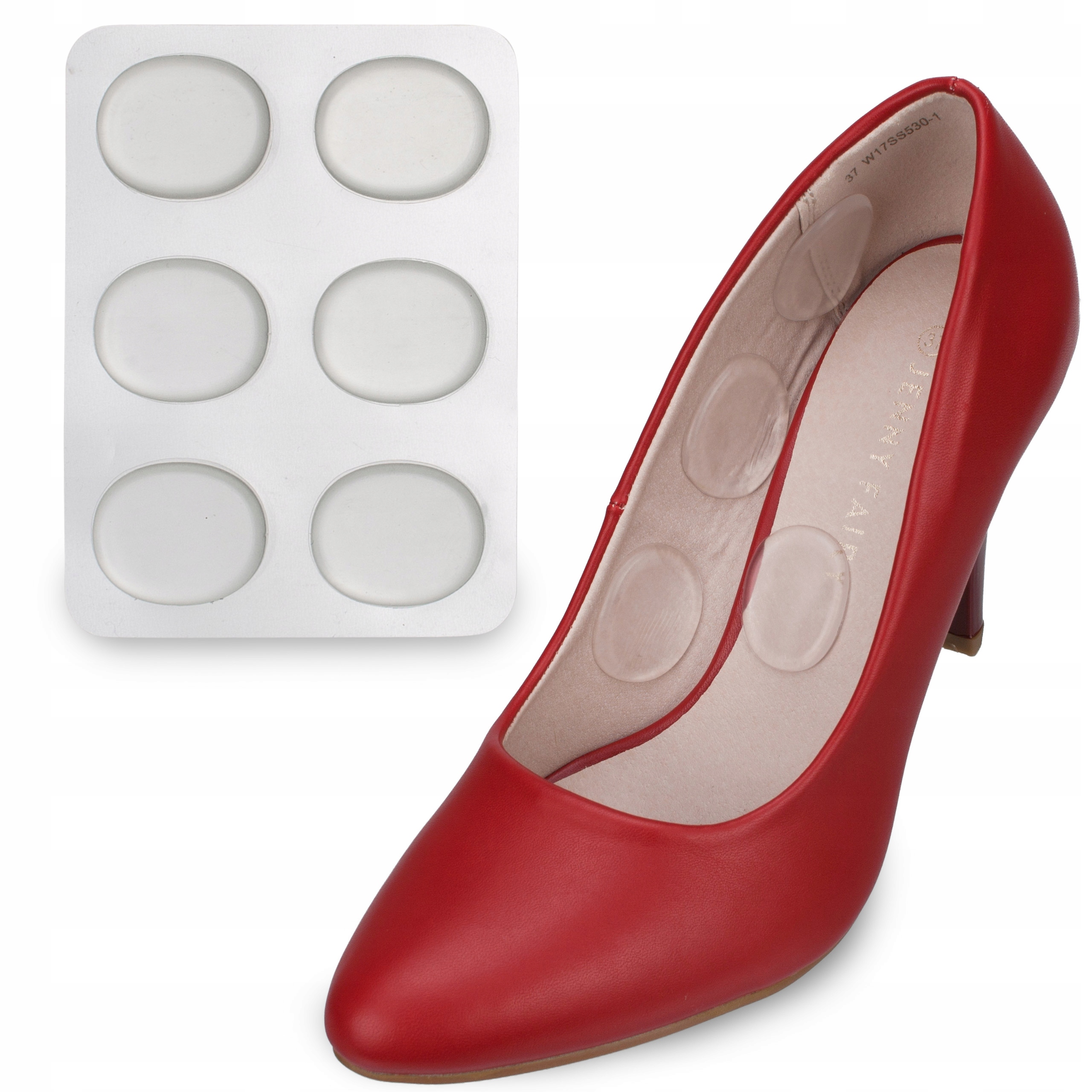 

Plastry żelowe Na Odciski Obtarcia przezroczyste