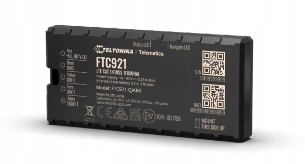 Teltonika FTC921- tracker Gps do pojazdów z komunikacją 4G Lte Cat 1