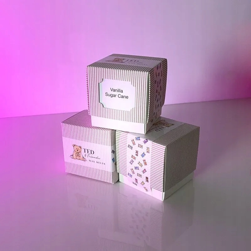 Wosk zapachowy misie sojowe Ted & Friends 50 g - Calming Woods Zapach drzewny inny zapach