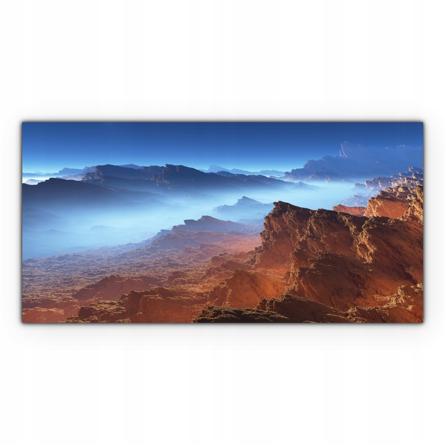 

Canvas do sypialni 120x60 Skały Wzgórza Krajobraz