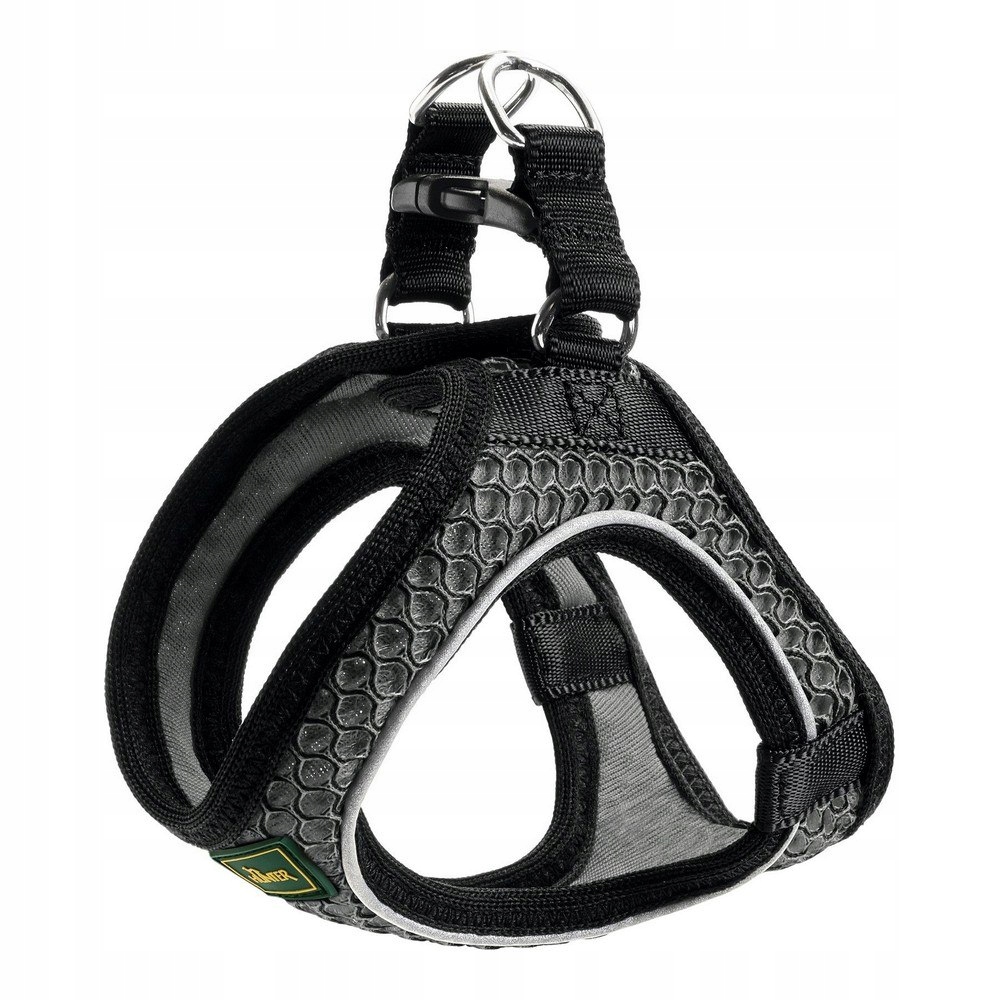 Levně Postroj pro psa Hunter Hilo-Comfort antracit Xs (35-37 cm)
