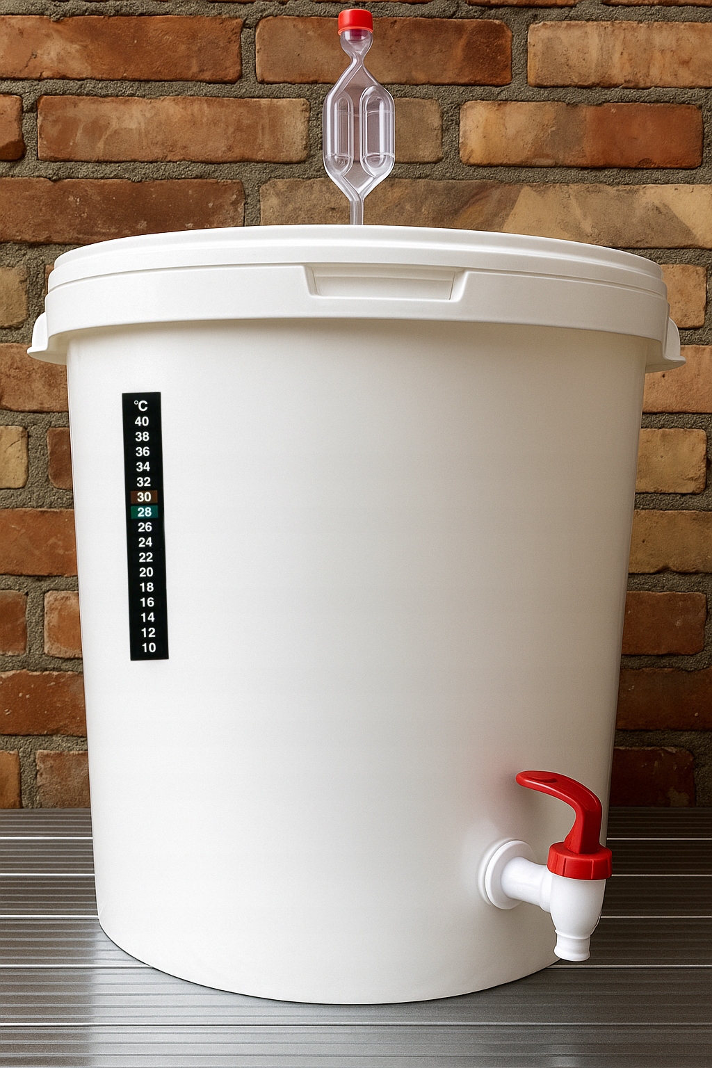 Брожение контейнер 33L трубка кран термометр