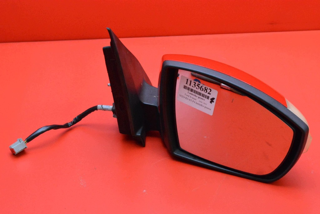 mirror right red EU 014347 FORD S-MAX MK1 06-10 8 PIN