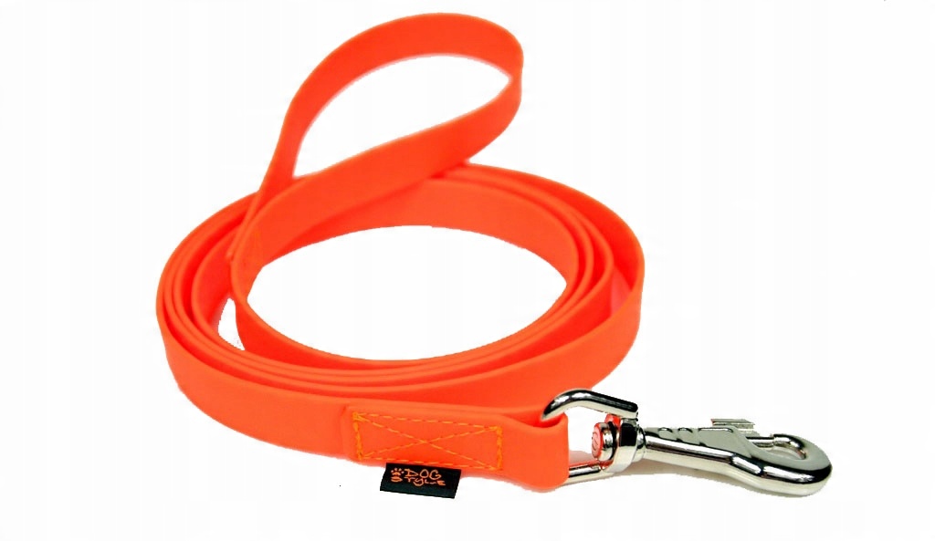 

Smycz wodoodporna Pvc, Pomarańcz, 10m, treningowa