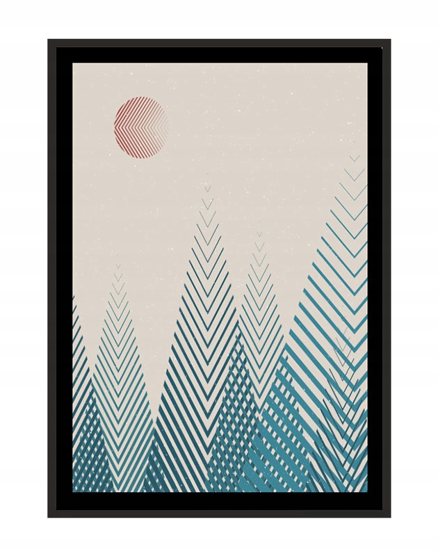

Obraz Plakat W Ramie 43x33 cm Las P1160