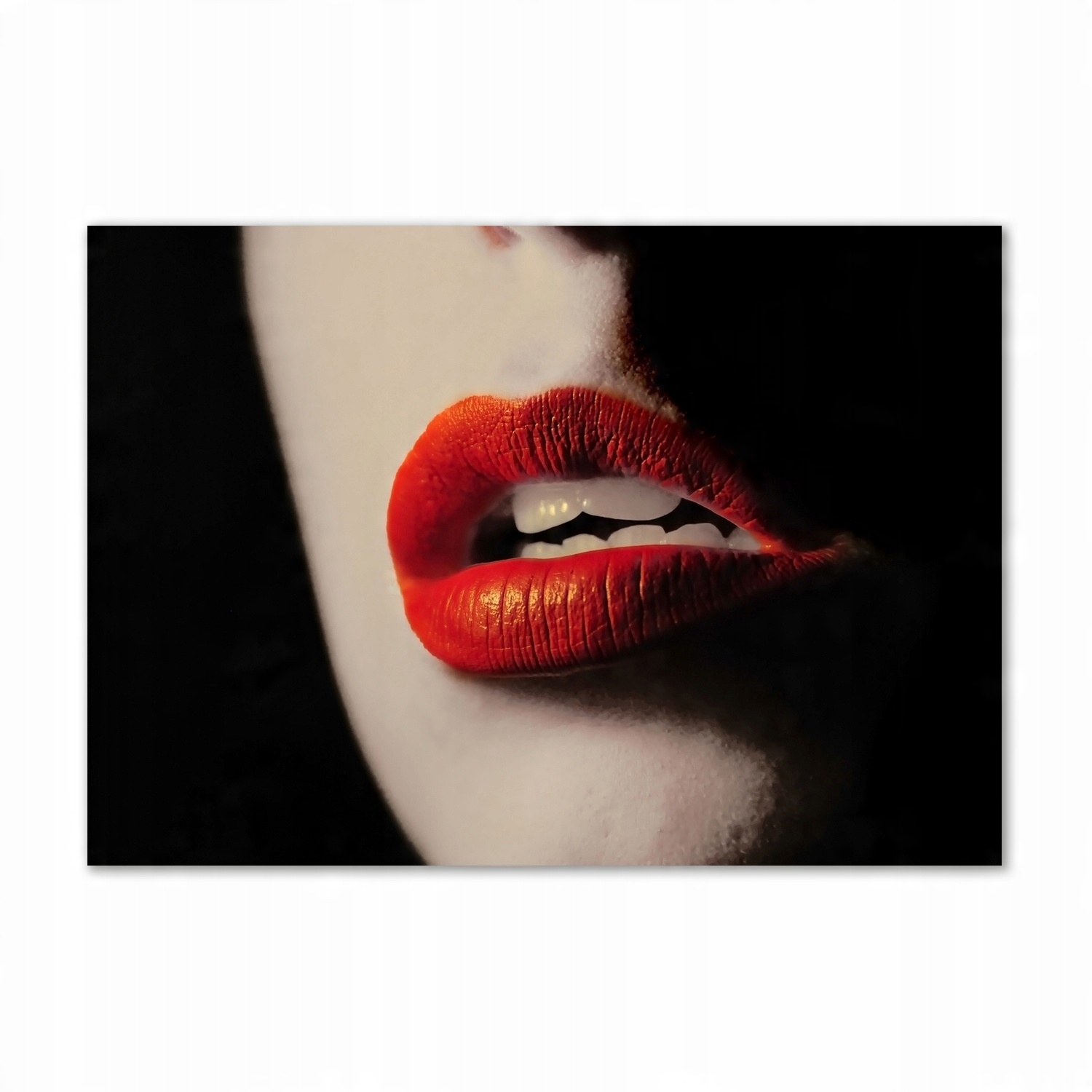 

Foto obraz szkło akrylowy Czerwone usta 100x70 cm