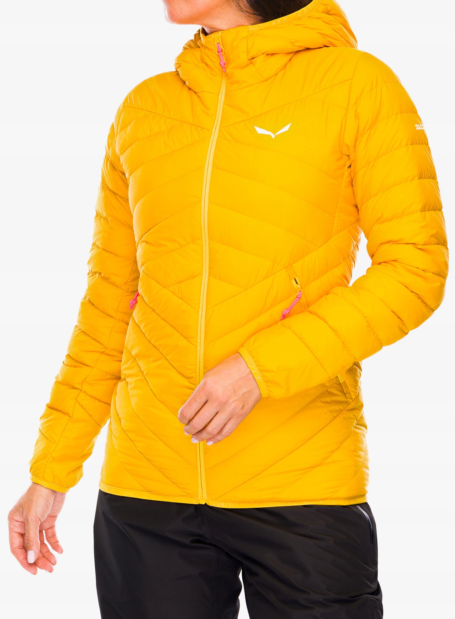 Dámská péřová bunda Salewa Brenta Jacket gold 34 (xs)